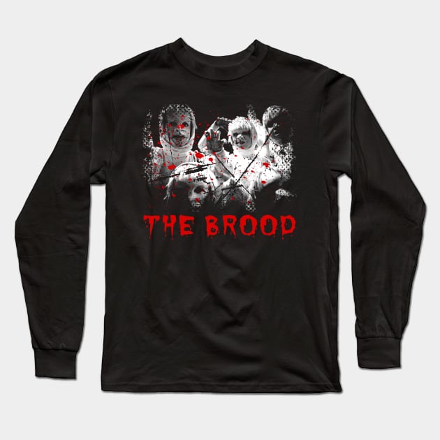 Horror Classic Celebrating The Brood's Disturbing Legacy Long Sleeve T-Shirt by Church Green